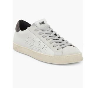 P448 Women's John Sneakers Soft Leather Upper Size 38 EU 7.5/8 US NWOB Italian